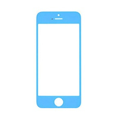 Cristal frontal para iPhone 5/5S/5C/SE Amarelo