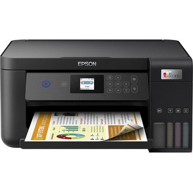 Multifunción Color Recargable Color Epson Ecotank ET-2850 WiFi / Dúplex Negra